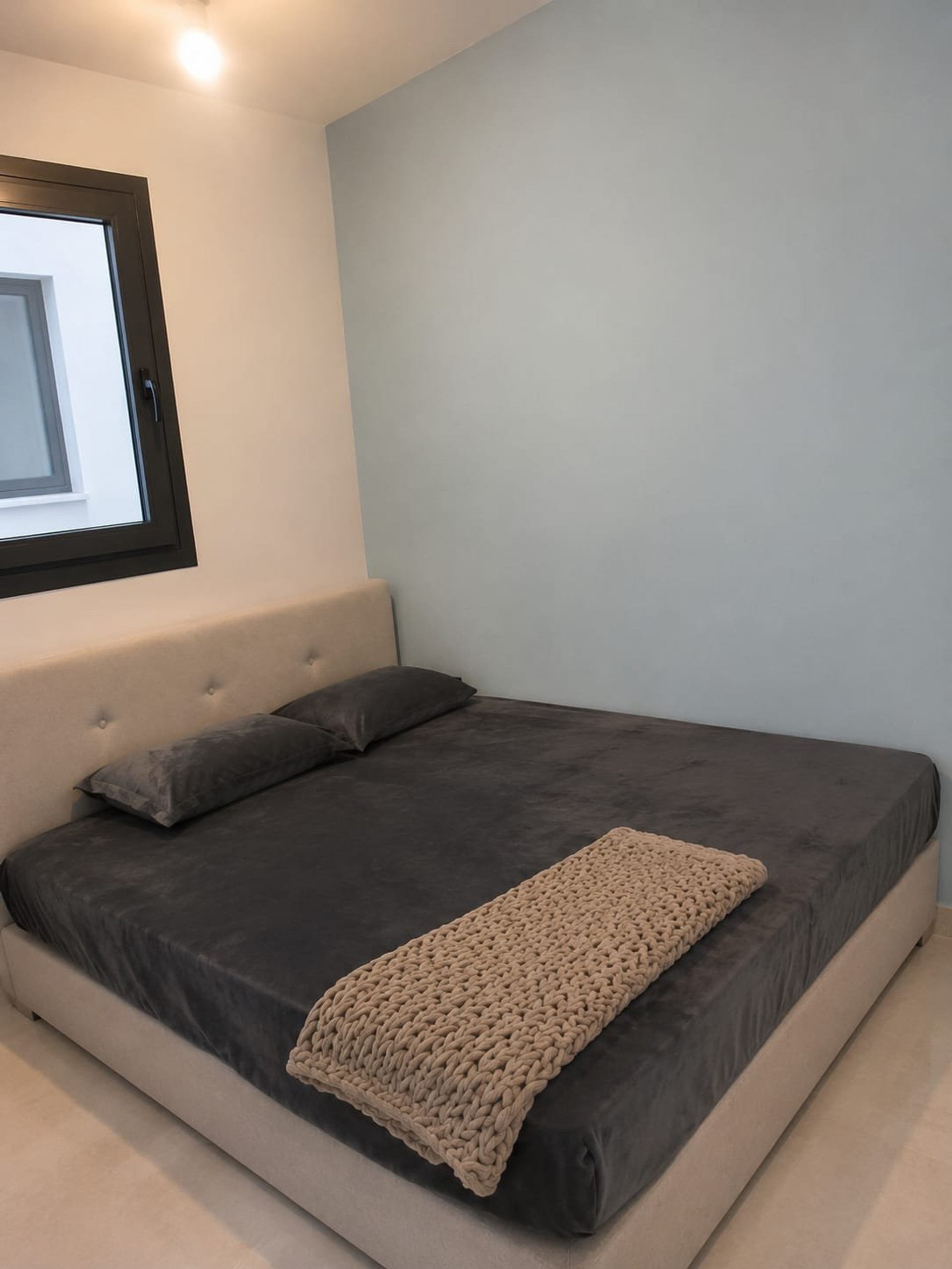 Bedroom with king bed
