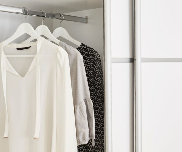 The bedroom's wardrobe