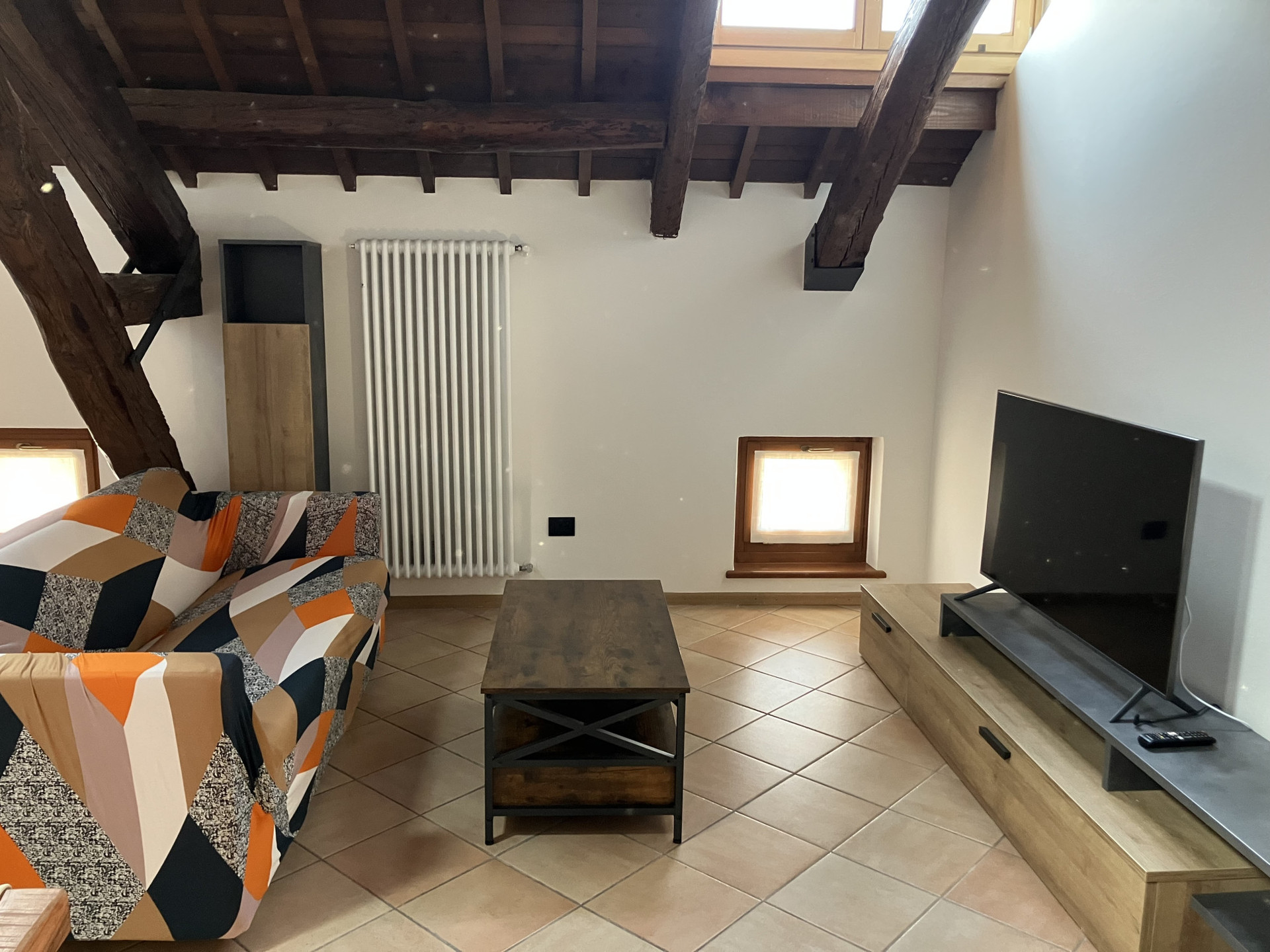 Open space kitchen and living room 