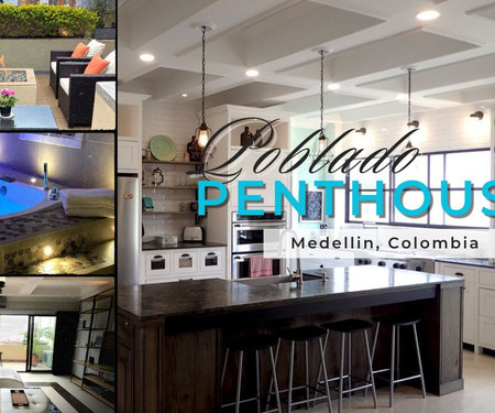 Poblado Penthouse: Terrace & Jacuzzi