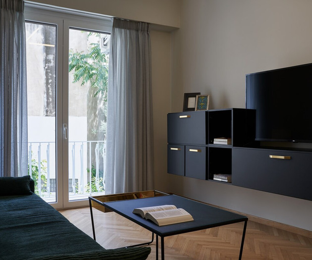 The living room