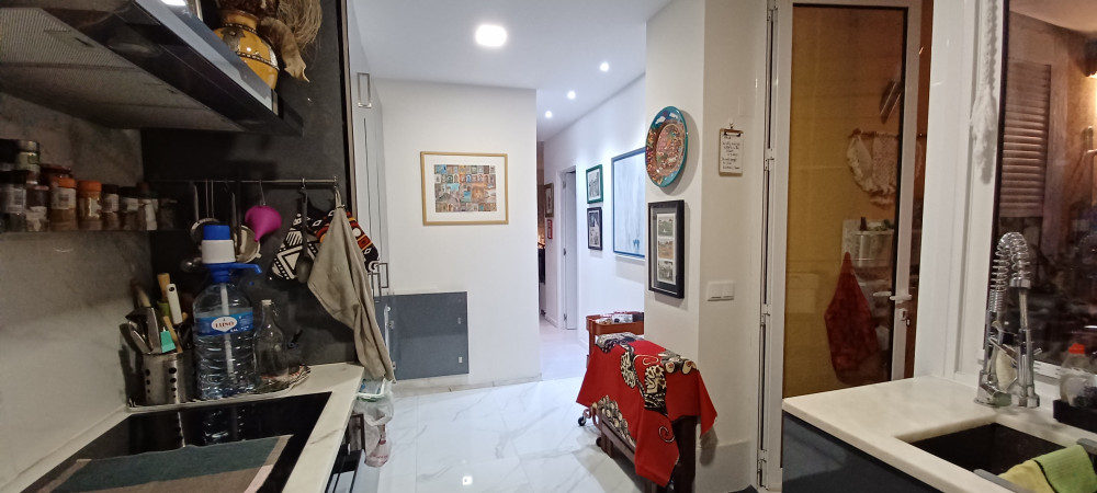 Sunny T1 flat with a patio in Vila Candida