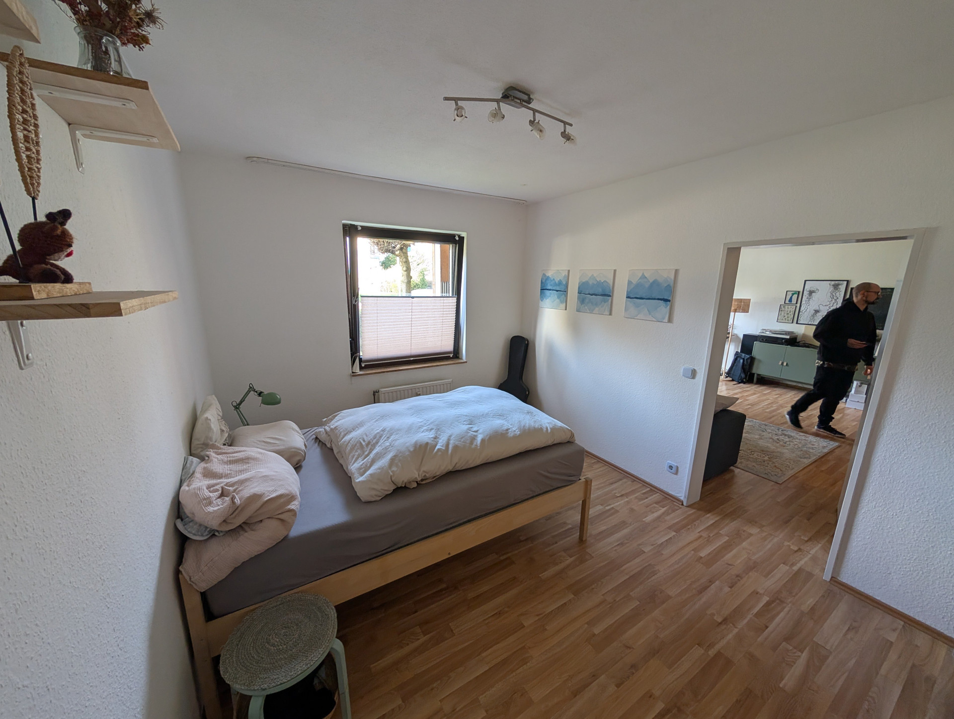 Bedroom - The furniture differs from the pictures