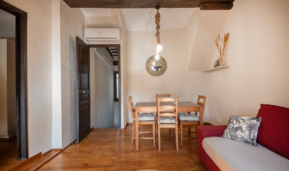 Penthouse with large private terrace and air cond