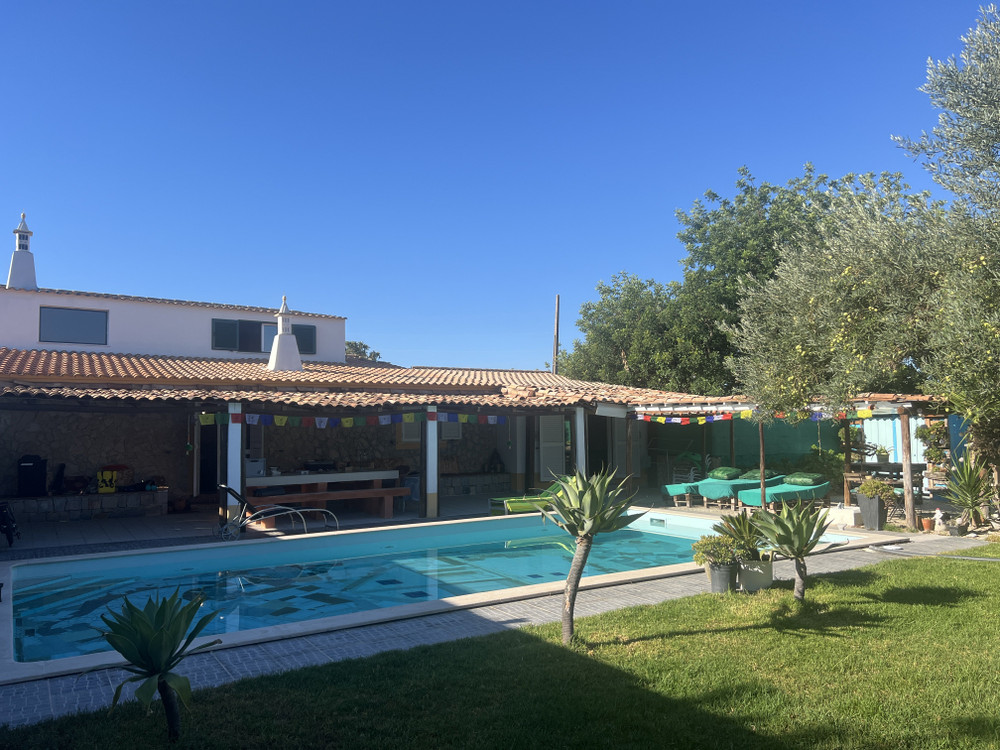 4T House with a camin, big pool + BBQ place preview