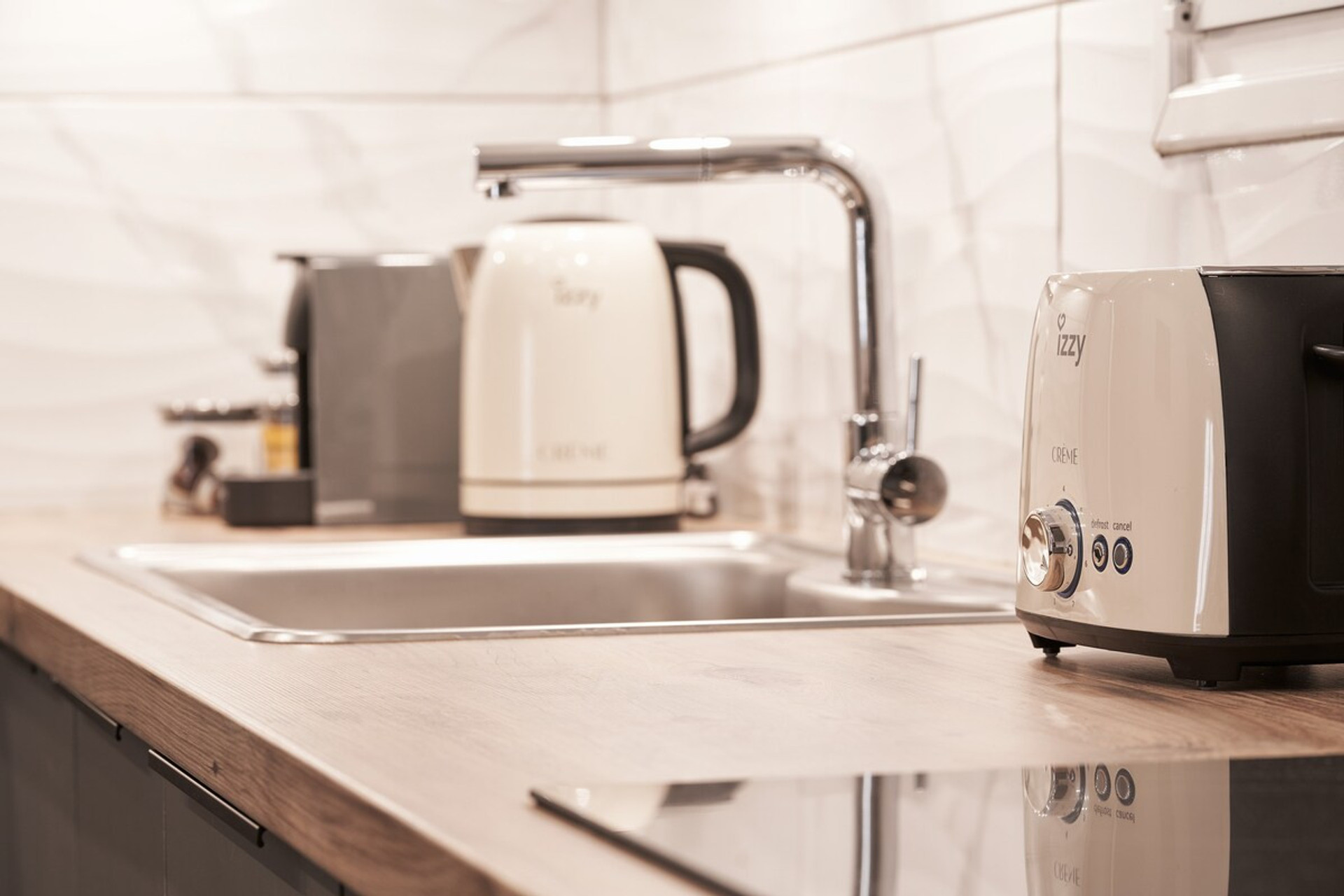 The kitchen's equipment