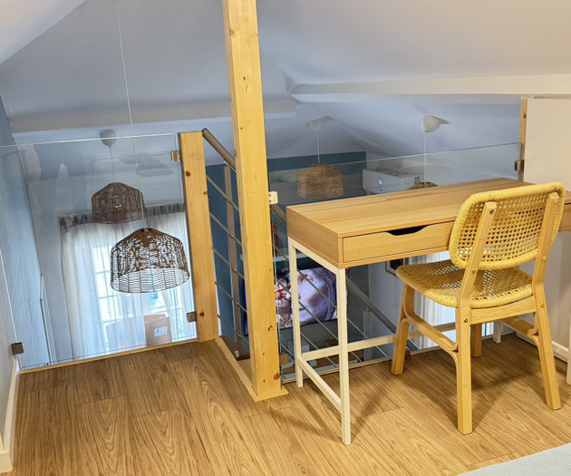 Central Setúbal · 1-bed + loft, sleeps 3