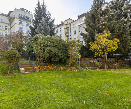 Flat with grand piano near Prague castle