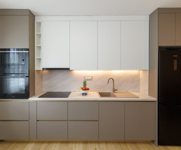 Modern kitchen with appliances