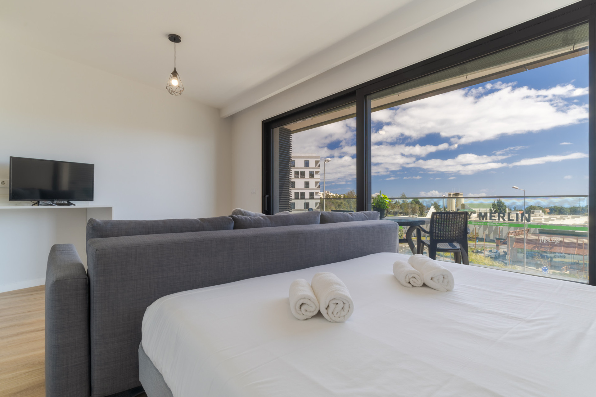 Studio apartment with a Queen Size Bed