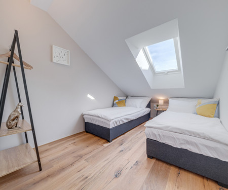 Unique 2 bedroom attic apartment - up to 6 persons