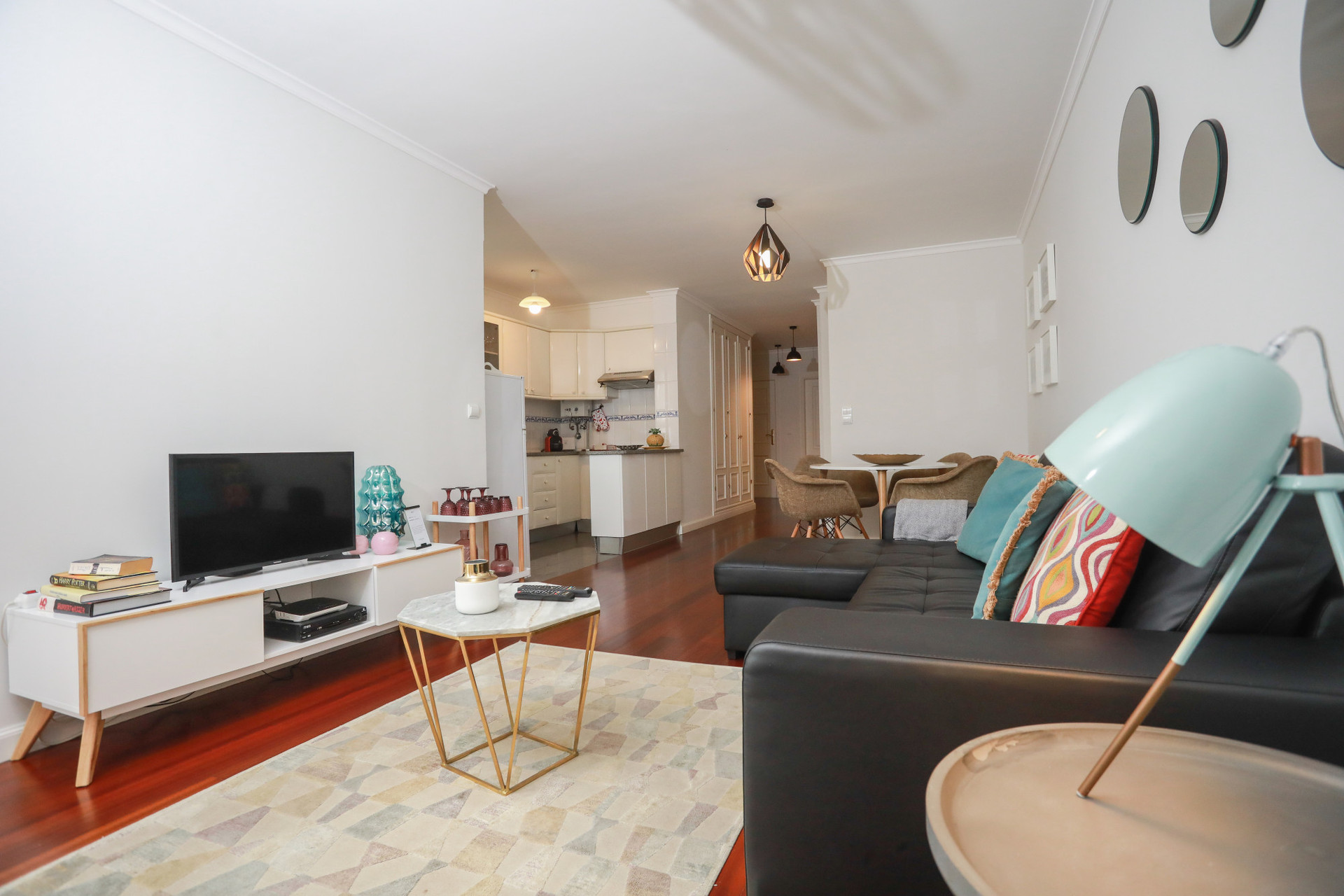 Living Room with Sofa-Bed
