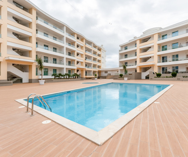 Community pool and courtyard