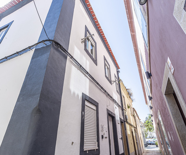 Building facade from street
