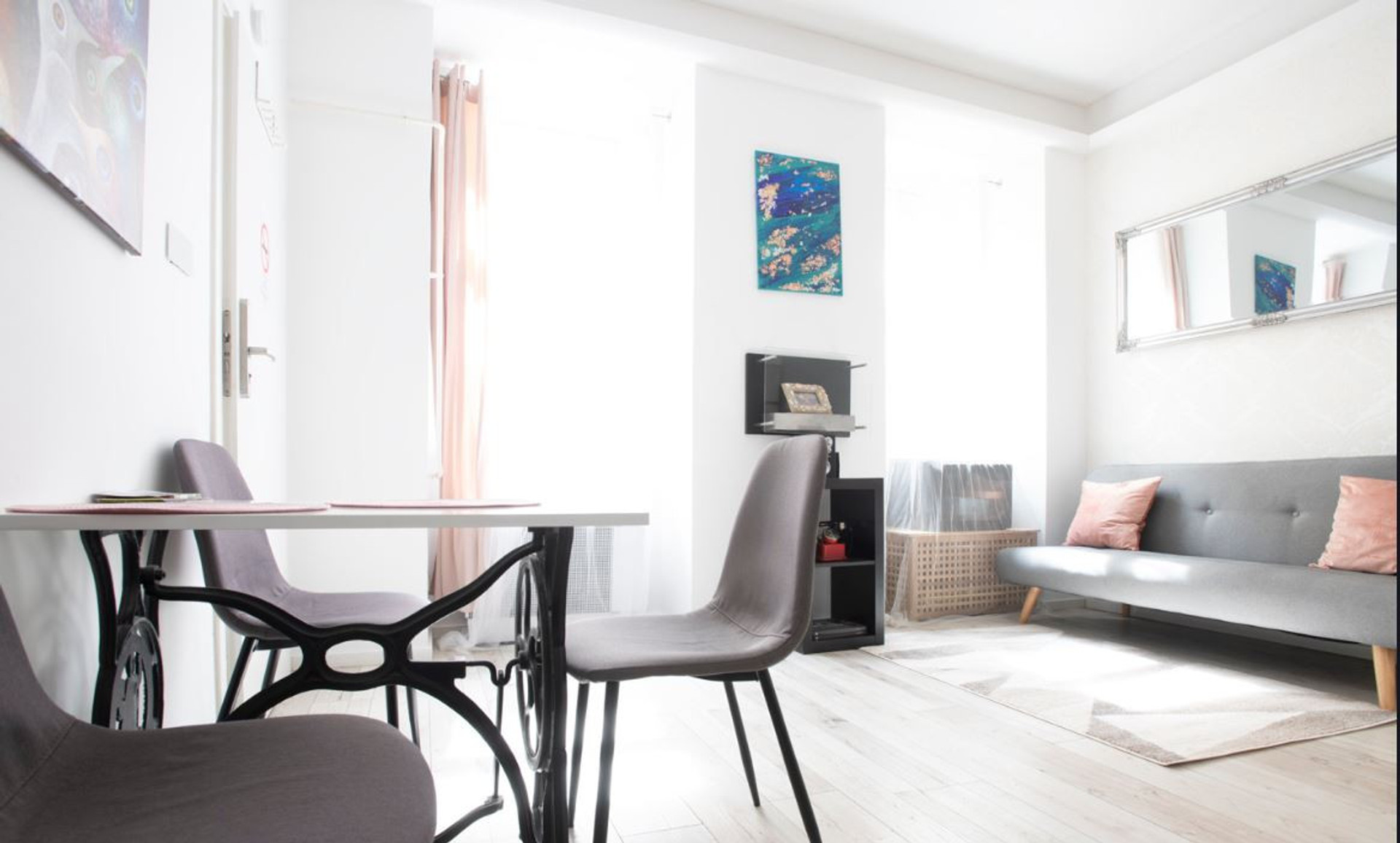 Shiny studio apartment