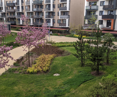 2+kk with balcony close to metro Střížkov