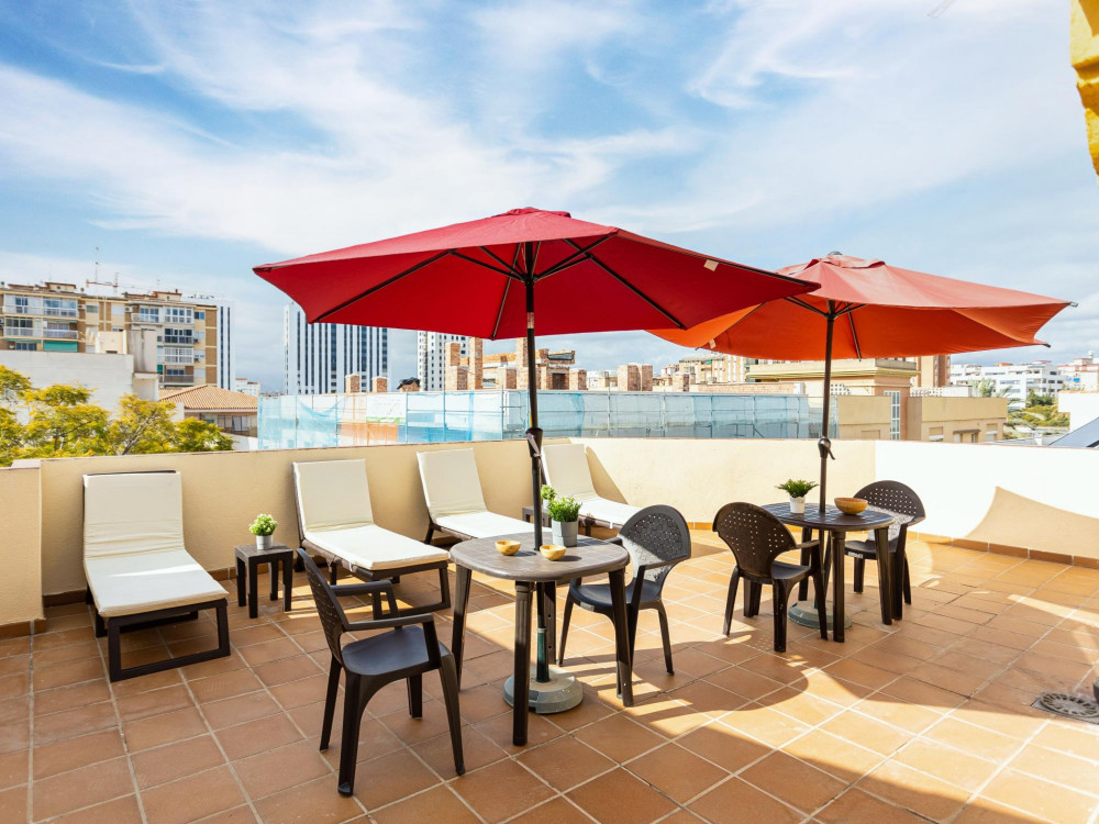 H2M Montesa 2nd Floor 700m beach Rooftop terrace preview