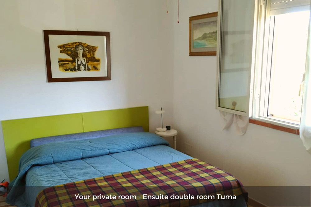 Chill Sicilian co-living - Double room Tuma