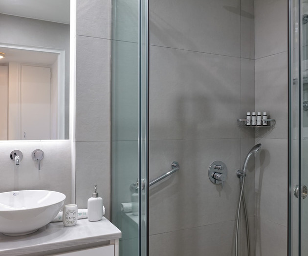 The bathroom