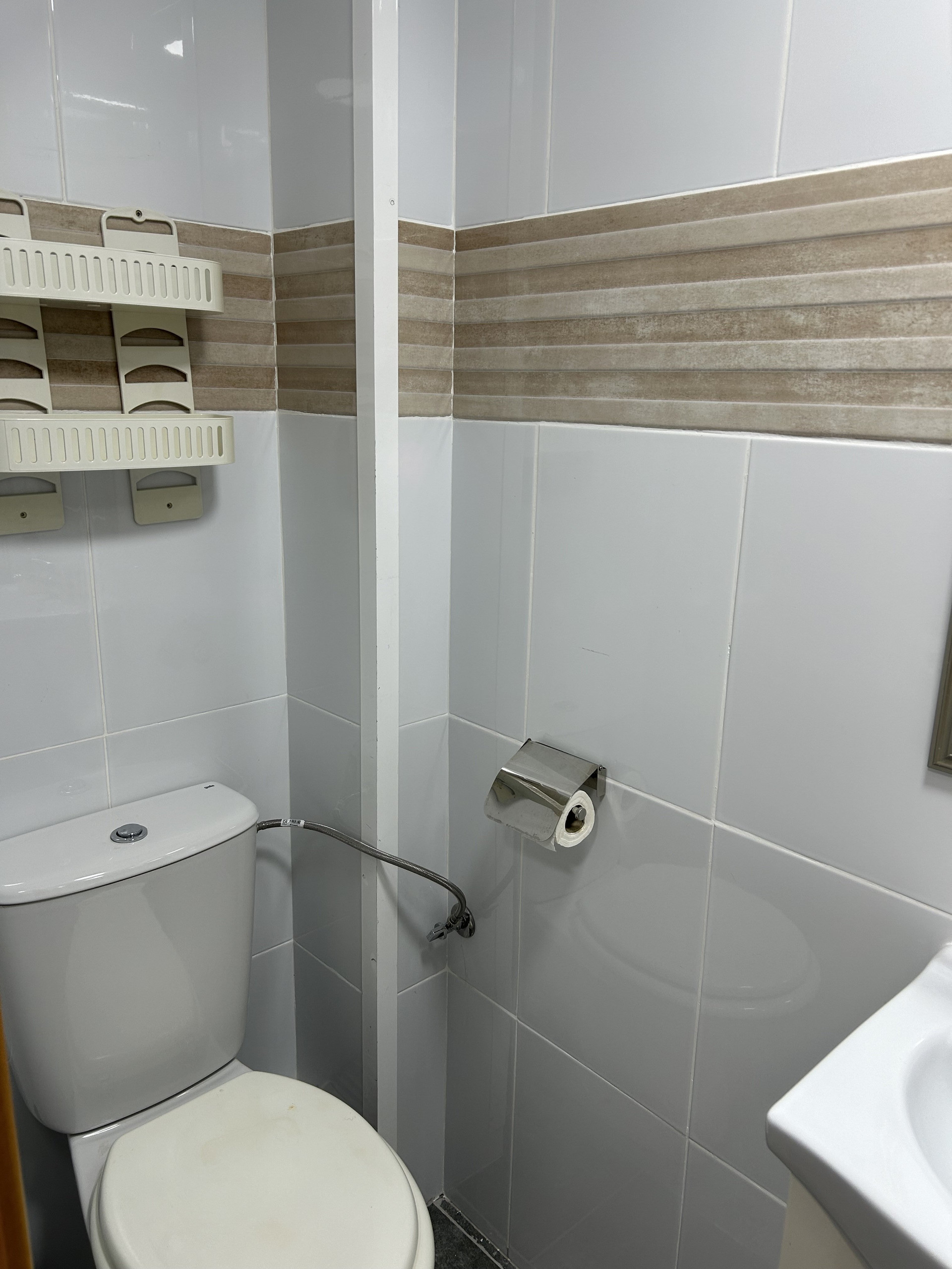 Bathroom toilet area