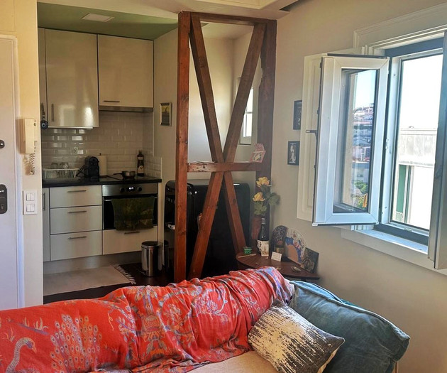 Cozy 1-bedroom apartment in Madragoa/Santos