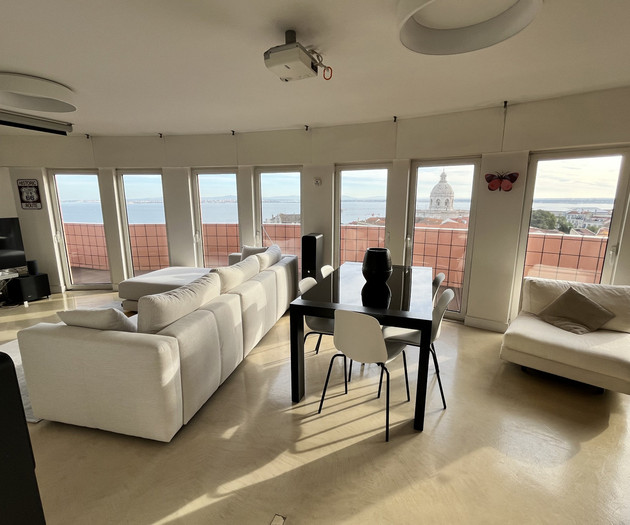 Flat in Graça with amazing panoramic river view