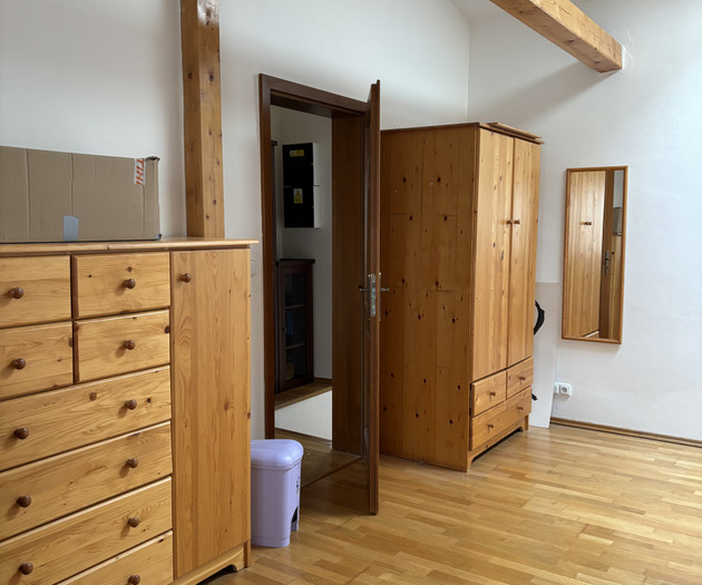 Vybavený byt 2+1, 82m2 v rodinném domě ve Slivenci