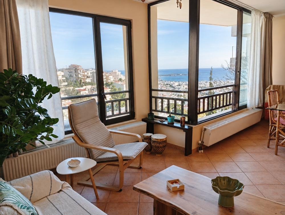 Sunny Home with Sea View in Athens for Long Stays preview