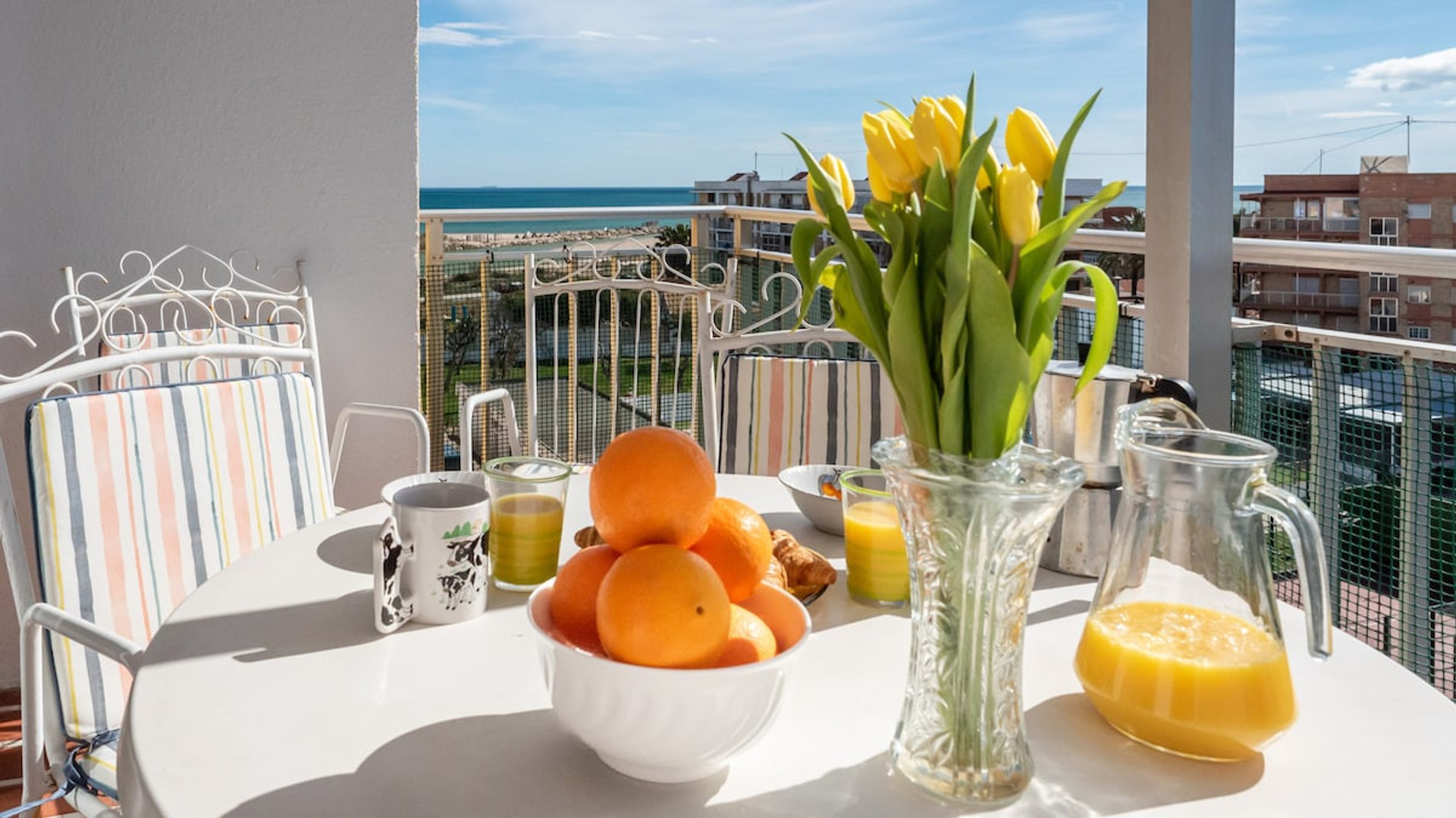 Private balcony