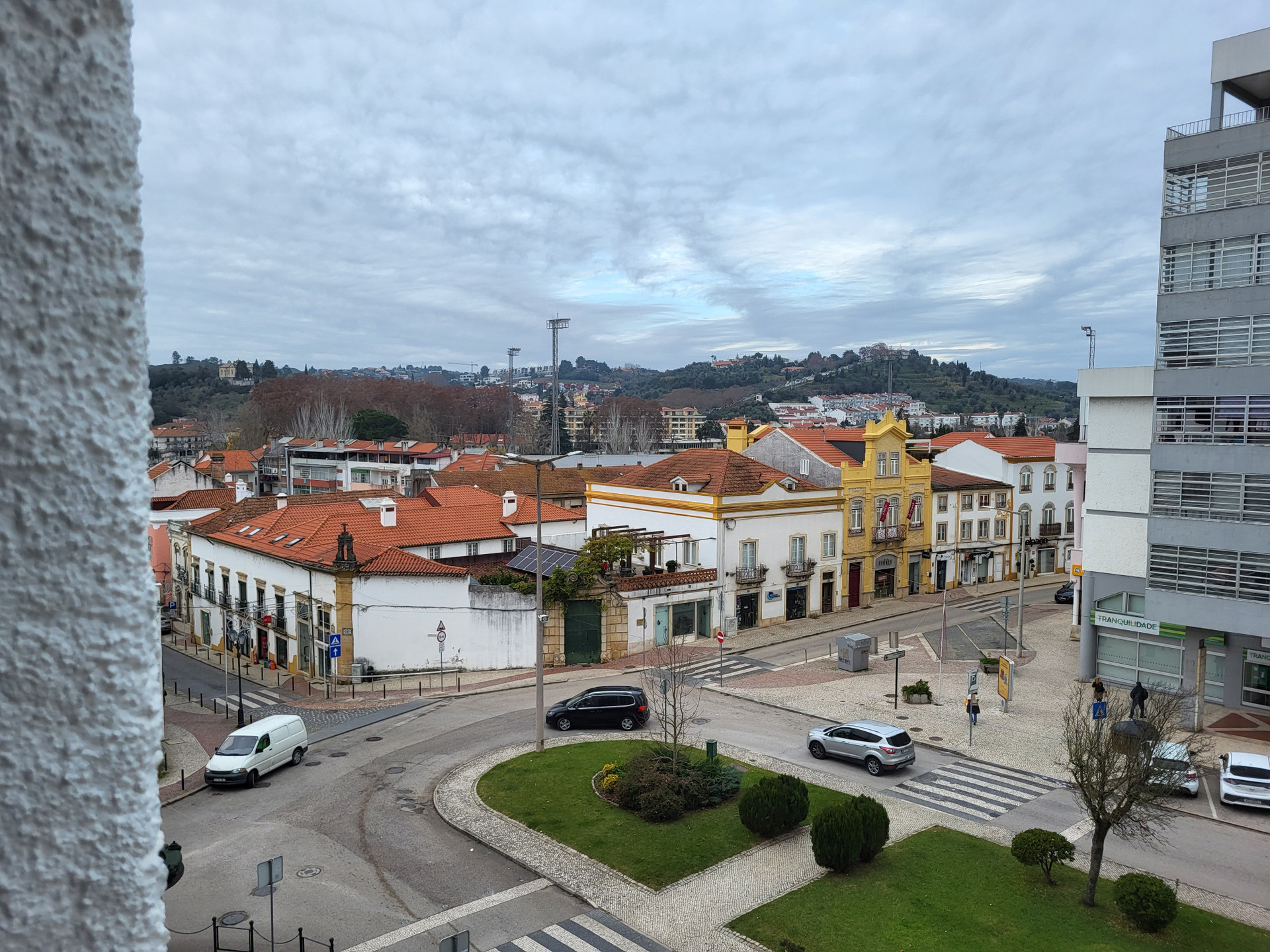 Vista da janela da sala