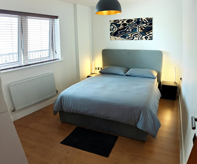 Bedroom with double bed