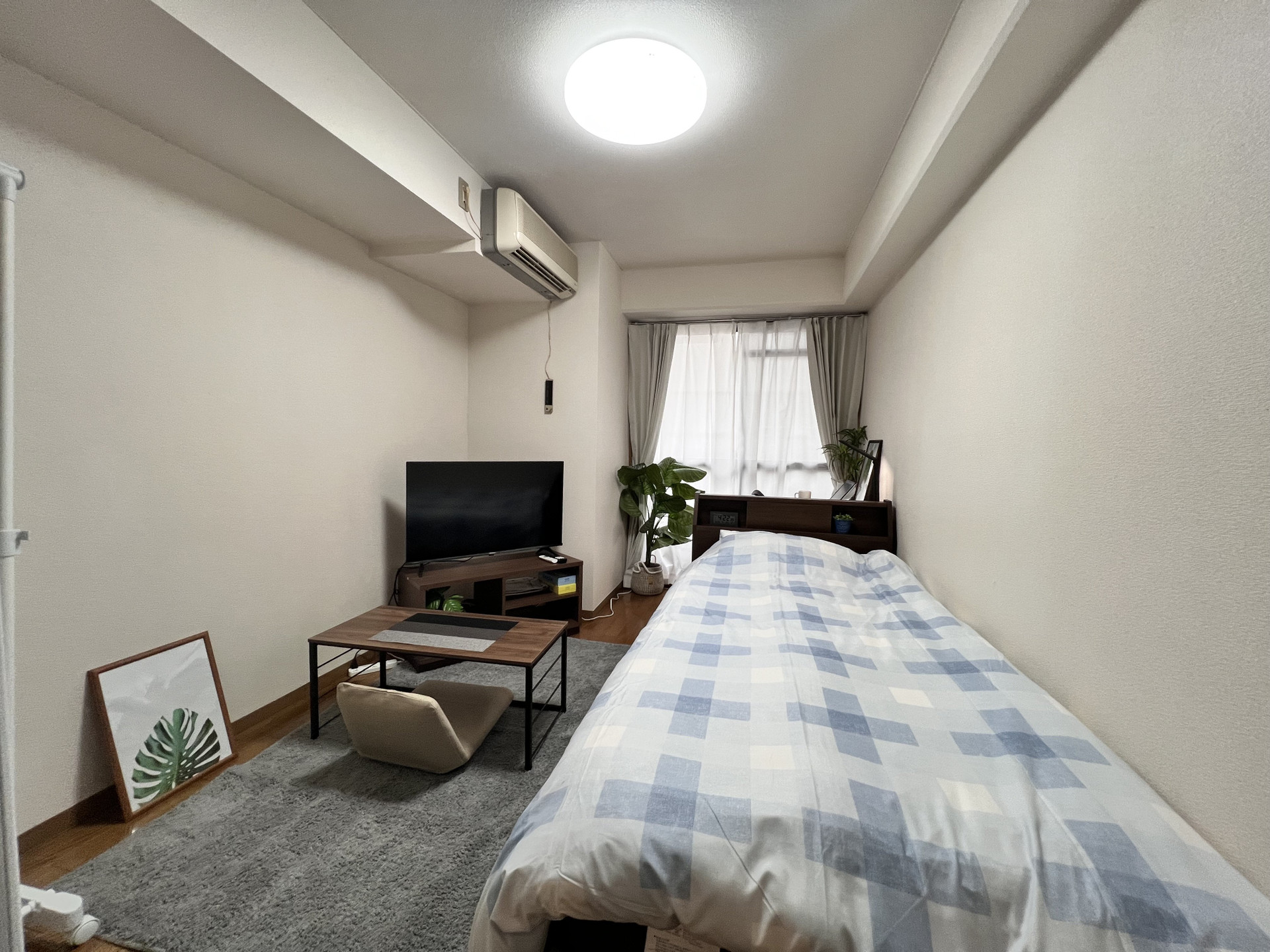 明るいお部屋です。