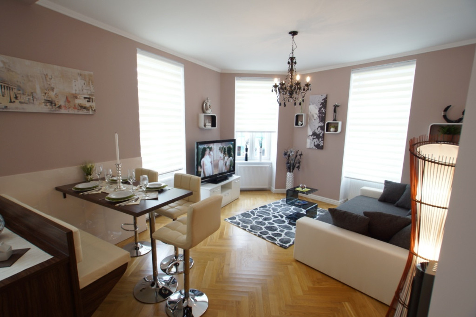 Elegant Apartment mit 1 Schlafzimmer