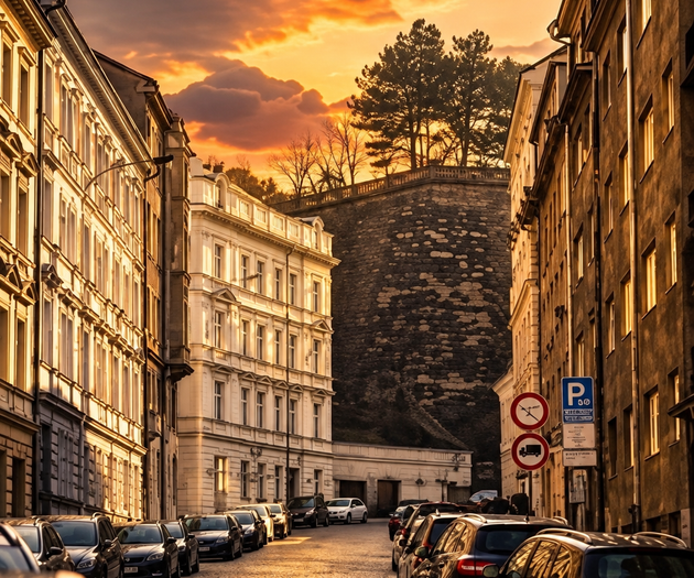 Hound Deluxe Suite | Historic Vysehrad Luxury