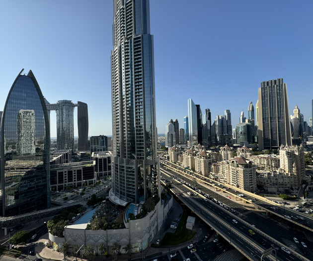 Spacious Studio With Direct Burj Khalifa View
