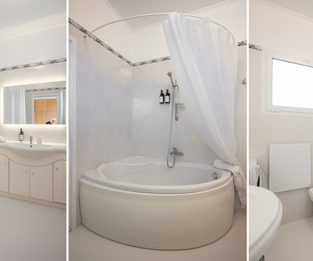 Apartamento espaçoso com 2 quartos, varanda, piscina e vista para a baía