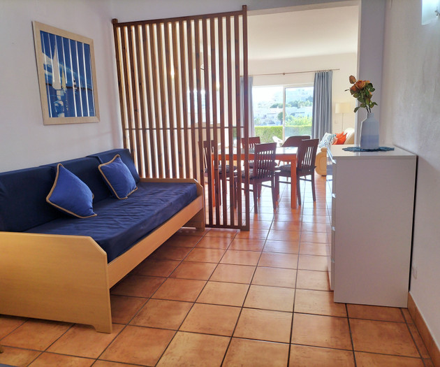 Apartment, like a little house with patio