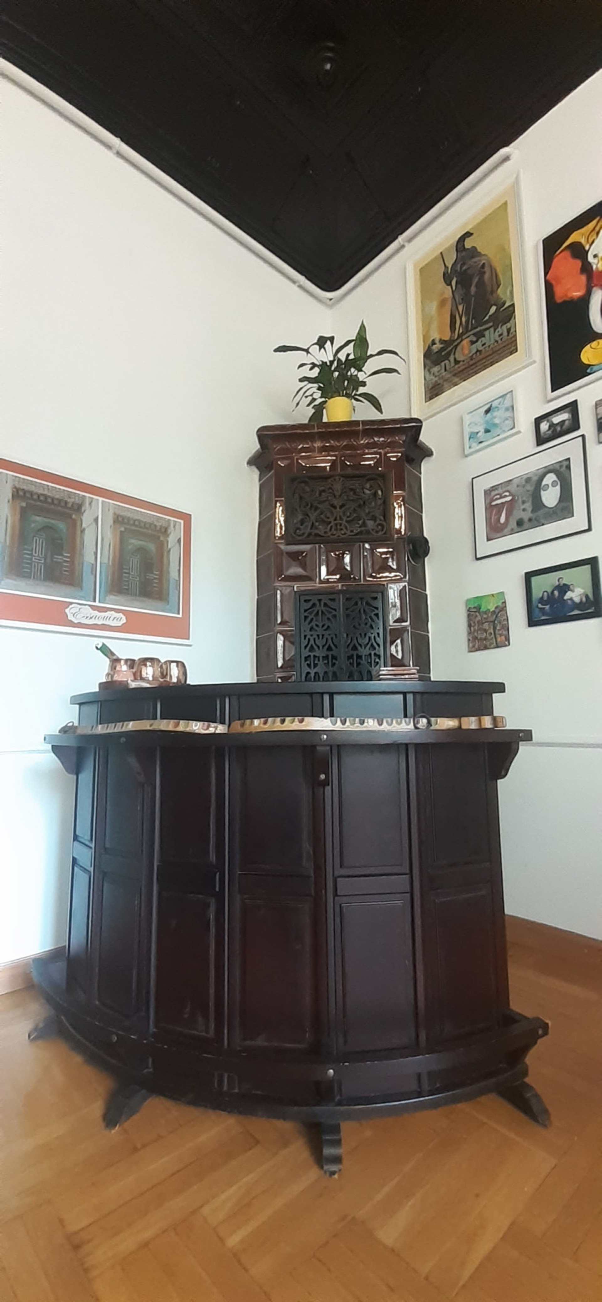 Bar in Living Room