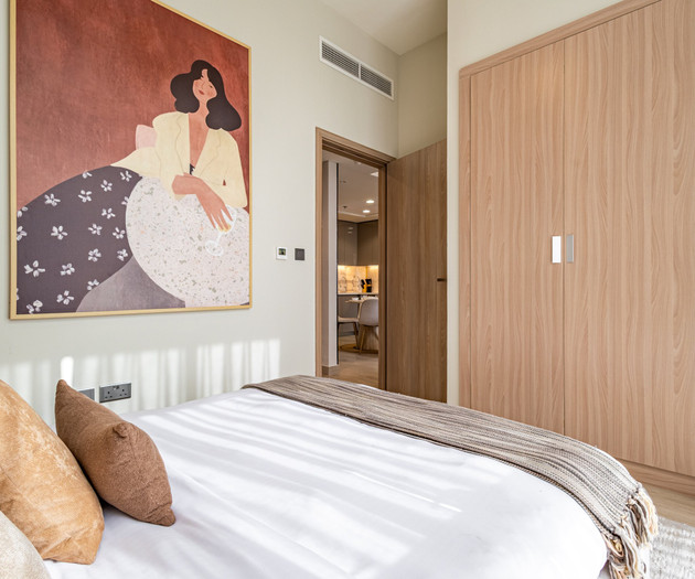 Modern 1BR in Azizi Riviera