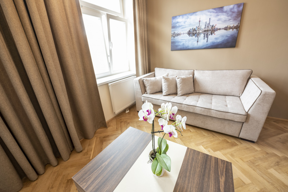 55m2  bedroom 1, 1 living room apartment