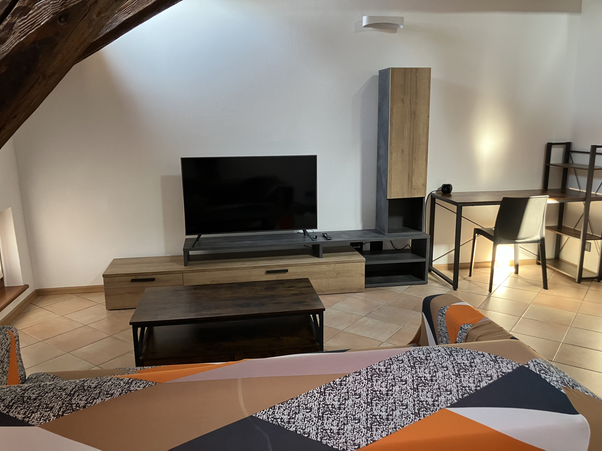 Open space kitchen and living room 