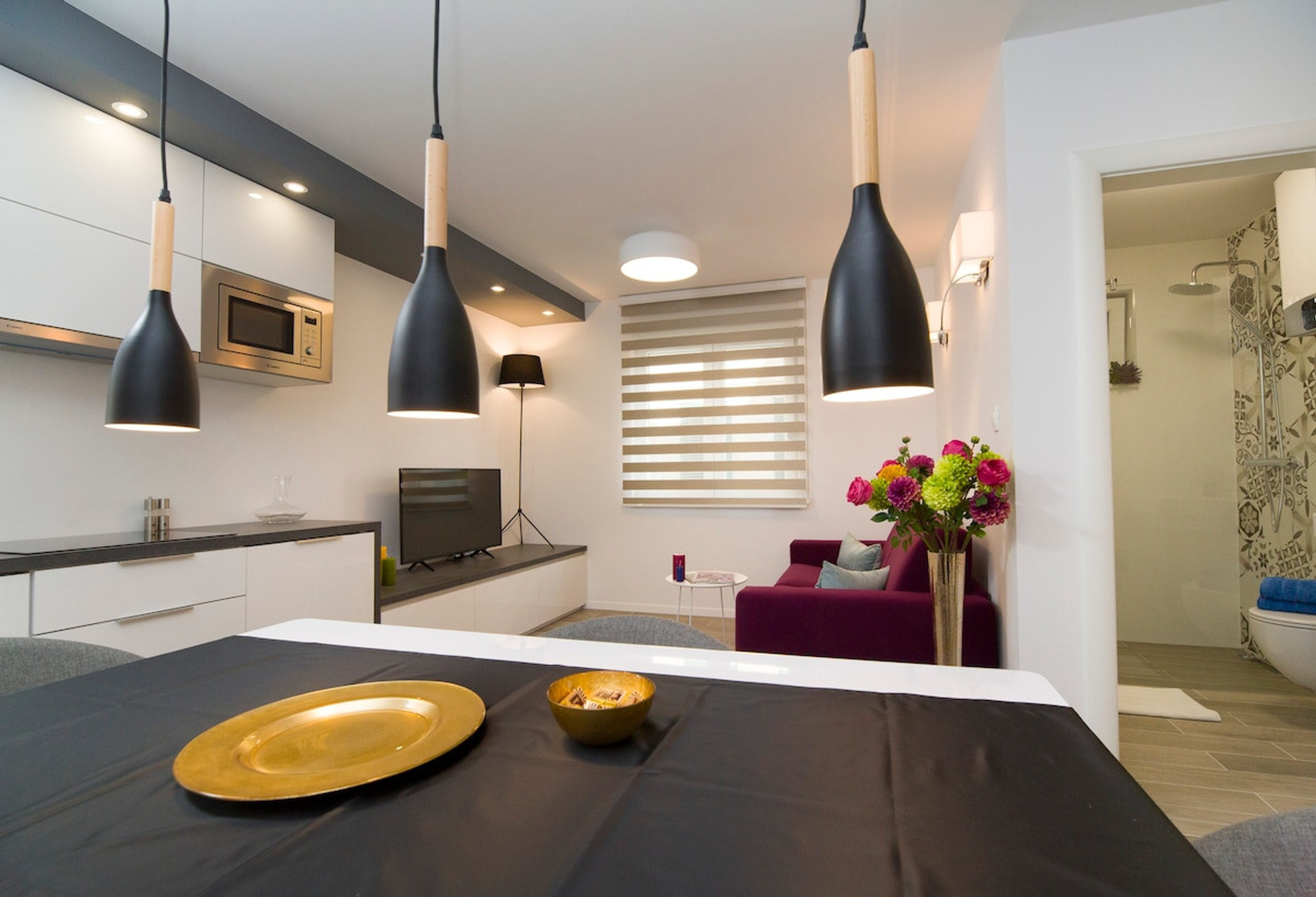 Fully equipped kitchen