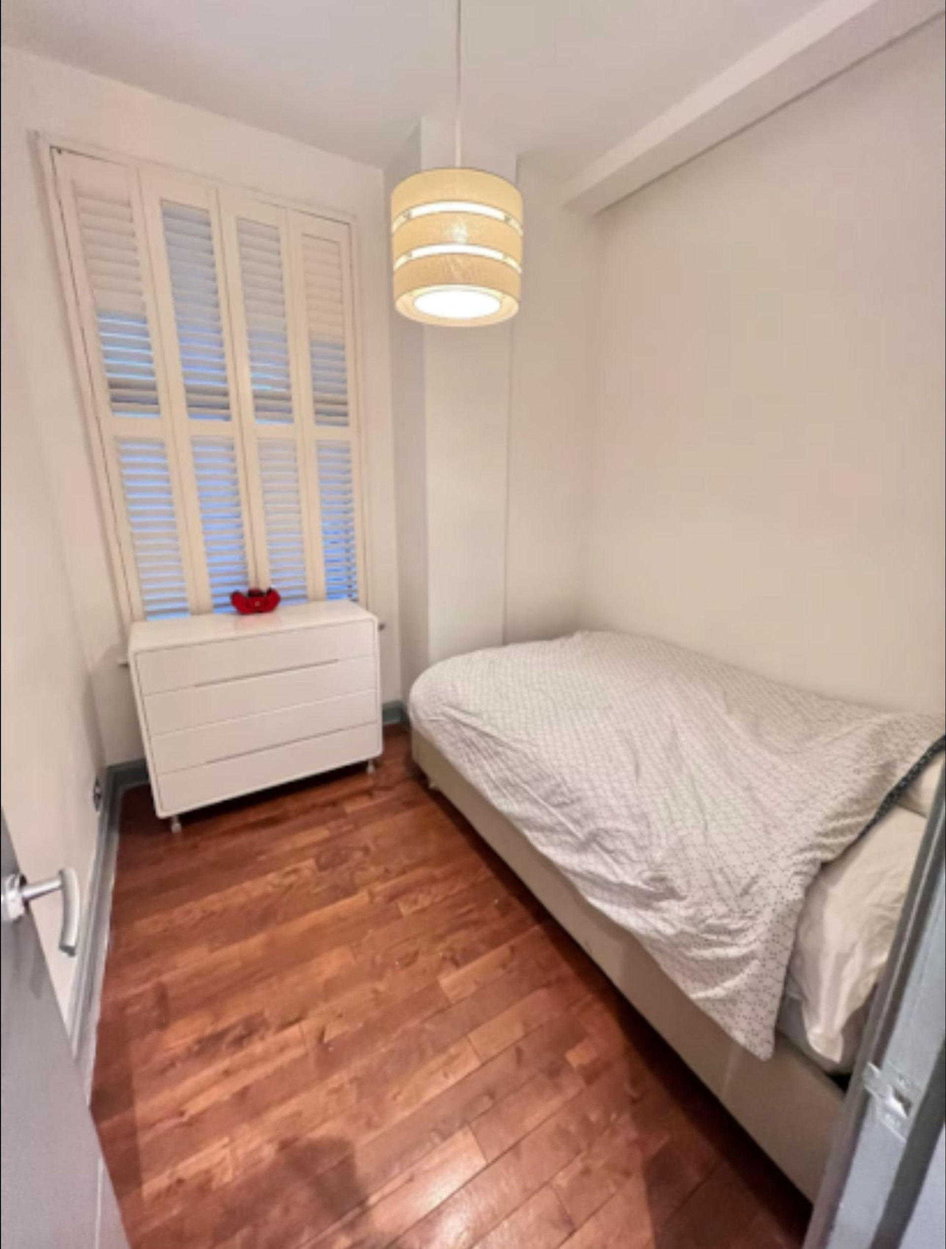 Secondary bedroom with double bed plenty of storage space