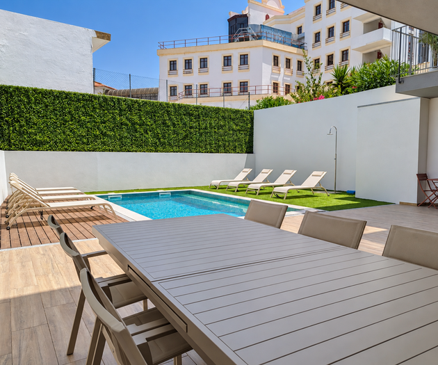 Penthouse with Pool - Faro Centre