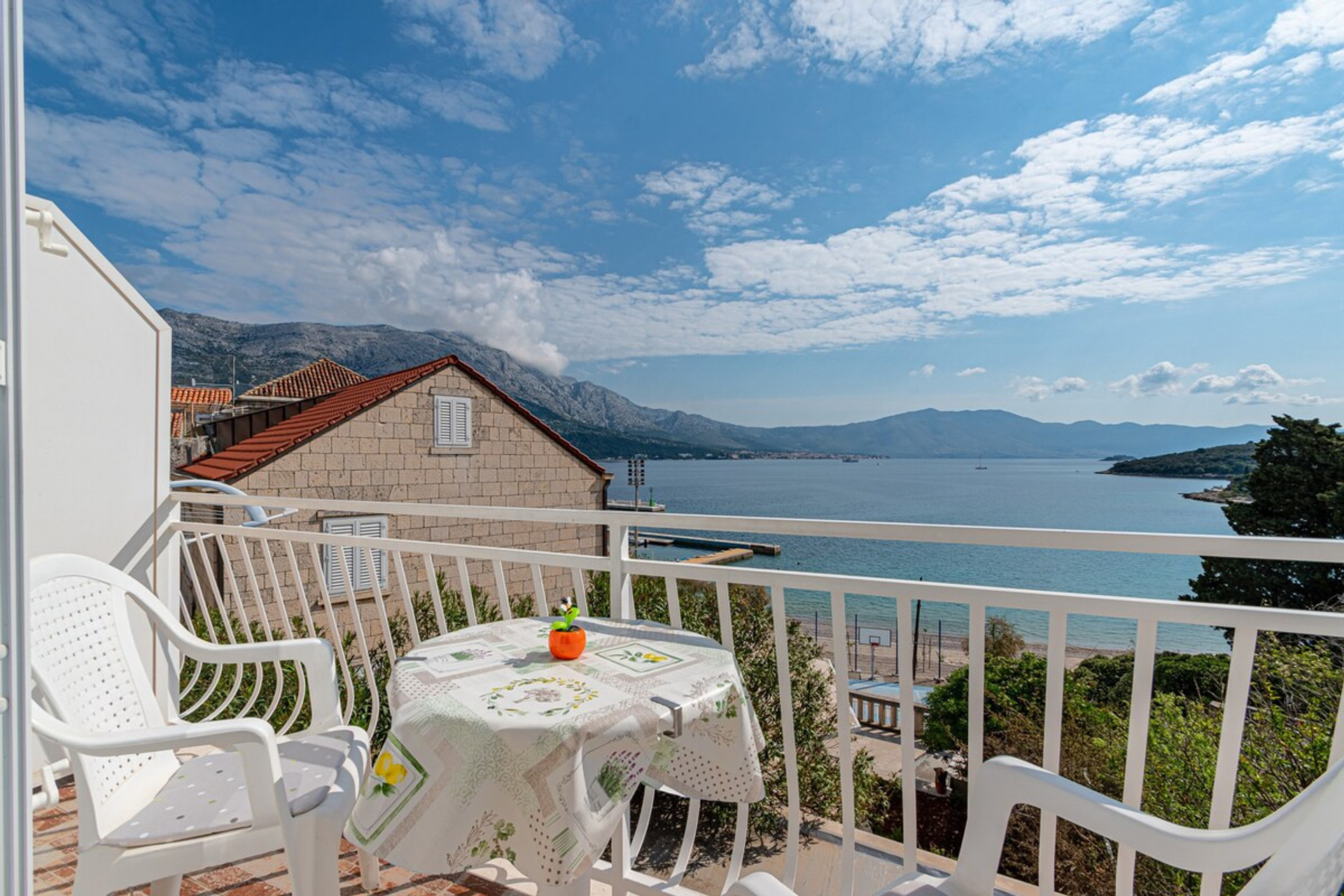 View from the balcony