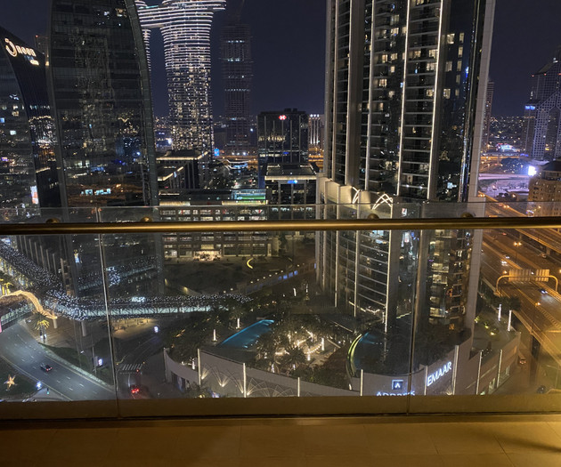 Spacious Studio With Direct Burj Khalifa View