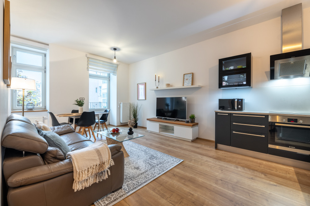 Peaceful & Cozy Living in Vyšehrad with a Balcony preview
