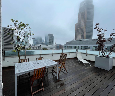 Penthouse with huge terrace near Hilton Hotel