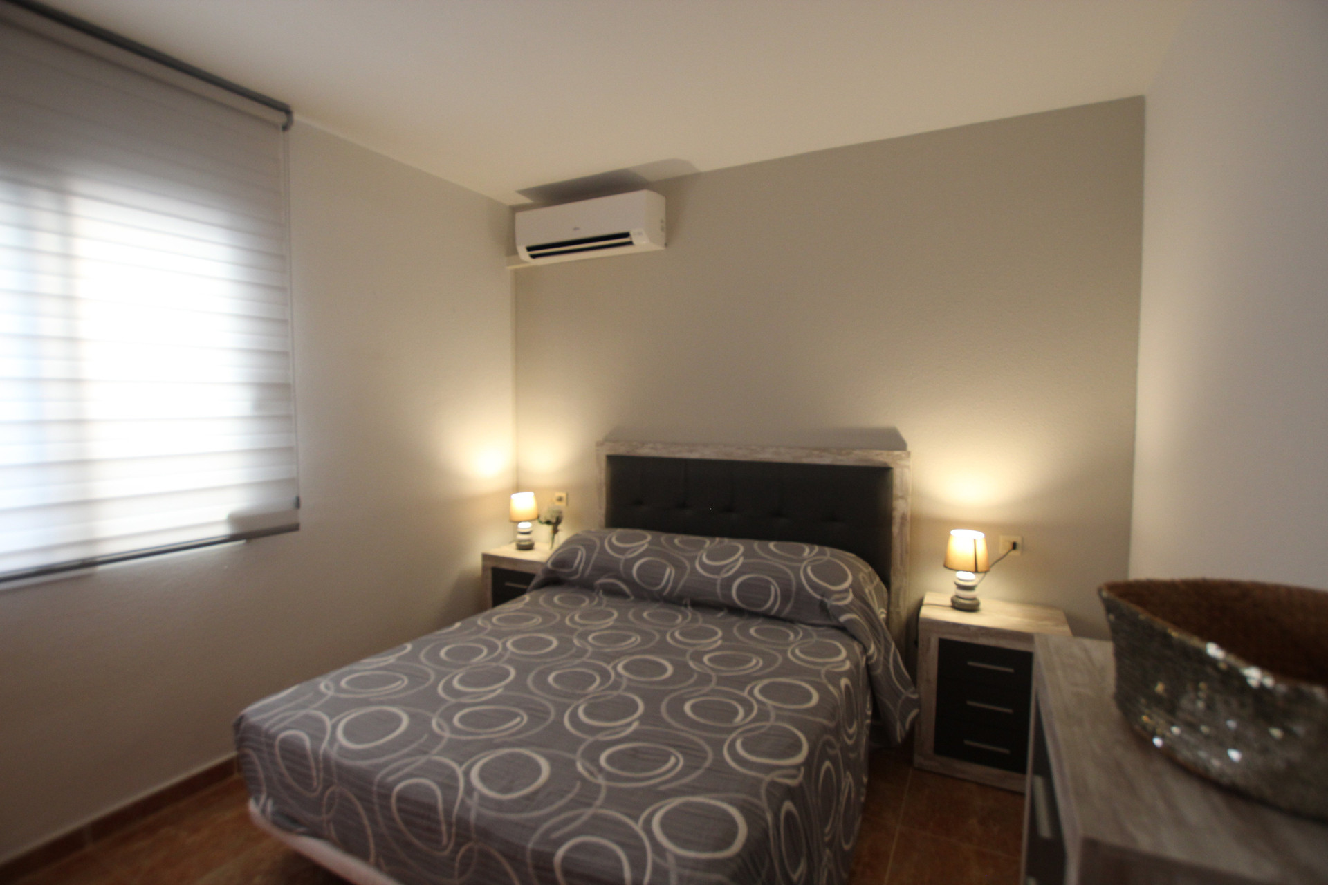 Bedroom with double bed