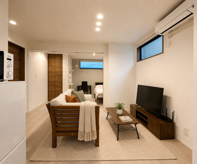 One-bedroom home in Shirokane